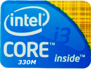 Intel Core i3-330M.
