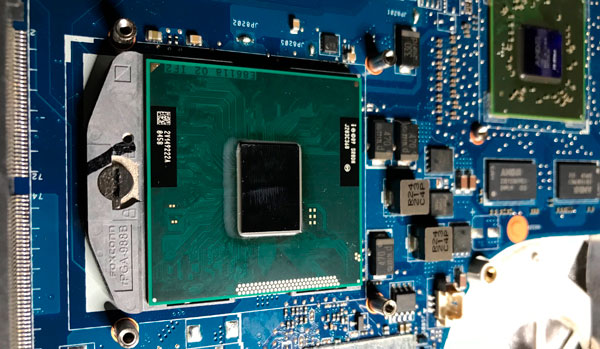 Процессоры для ноутбука Intel Core
