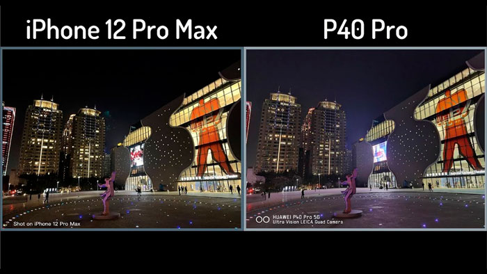 Huawei P40 Pro VS Apple iphone 12 pro max 256 GB