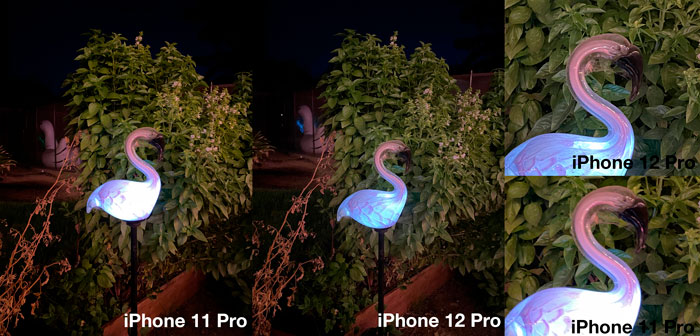 iphone 12 pro max wide angle no night mode compare 1