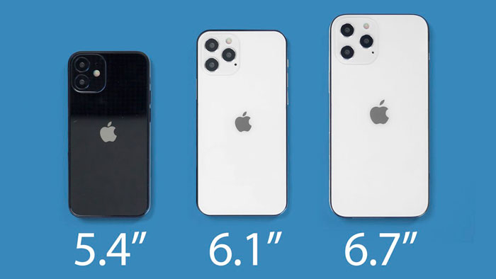 iphone 12 pro max сравнение размеров