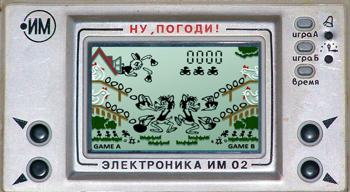 Игра Ну Погоди Электроника (Волк ловит яйца) - легендарная игра 80-х и 90-х!