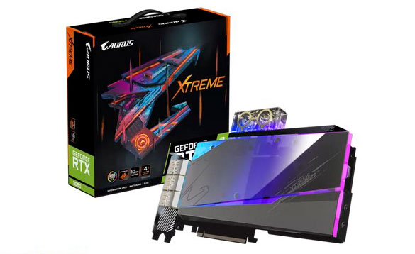 GeForce RTX 3090 AORUS Xtreme Waterforce