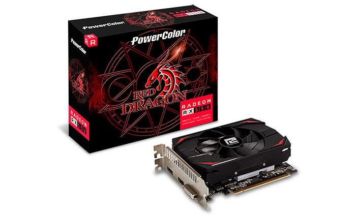 Видеокарта PowerColor AMD Radeon RX 550 Red Dragon 4GB GDDR5