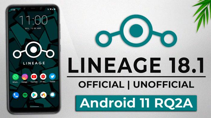 lineageos 18.1 2 1