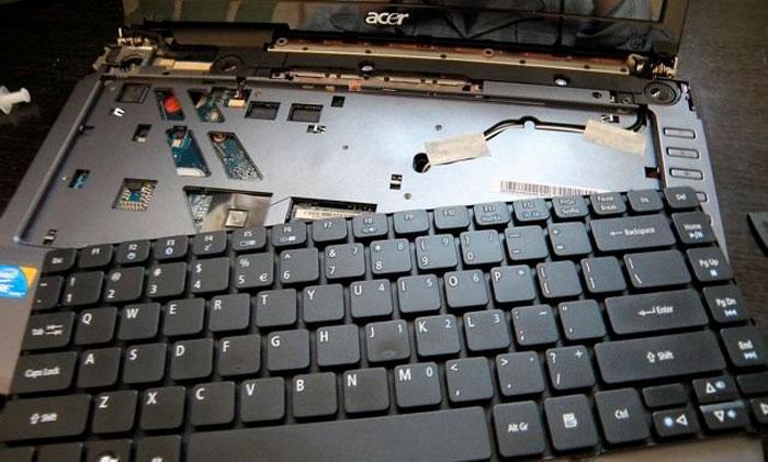 Как починить клавиатуру на ноутбуке