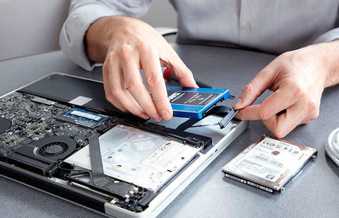 Как заменить жесткий диск на ноутбуке на SSD