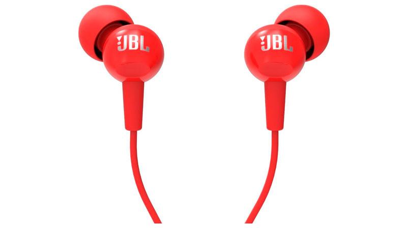 JBL C100SI красные