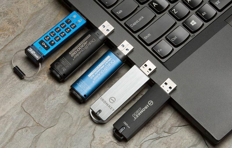 Лучшие USB флешки с аппаратным шифрованием