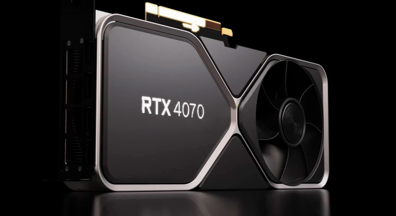 Видеокарта NVIDIA GeForce RTX 4070 Founders Edition