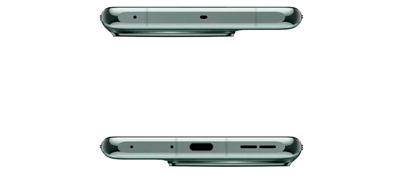 OnePlus 11 вид снизу и сверху